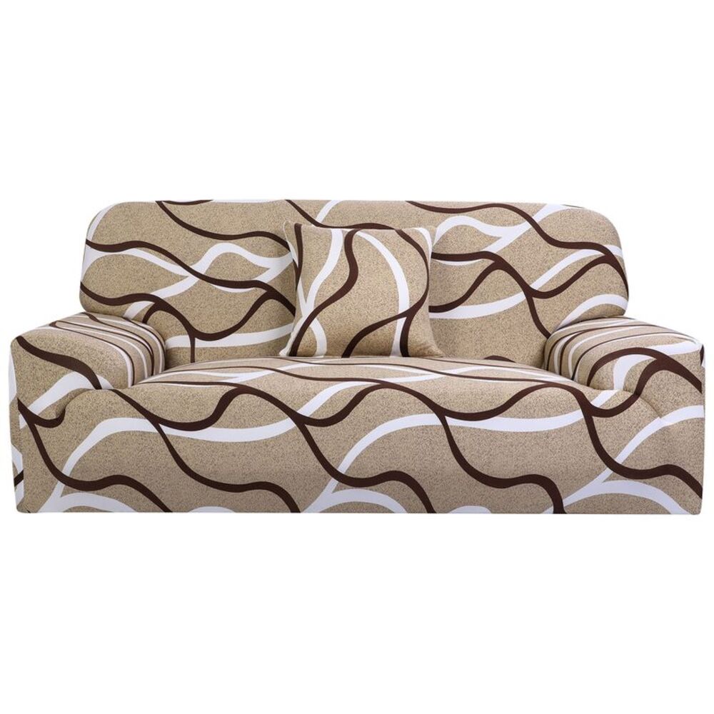 Stretch Slipcover Elastic Sofa Cover 2 Seater Floral Couch Cover Medium